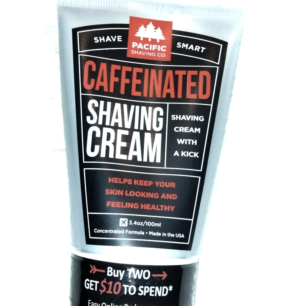 PACIFIC SHAVING CO. Caffeinated Shaving Cream